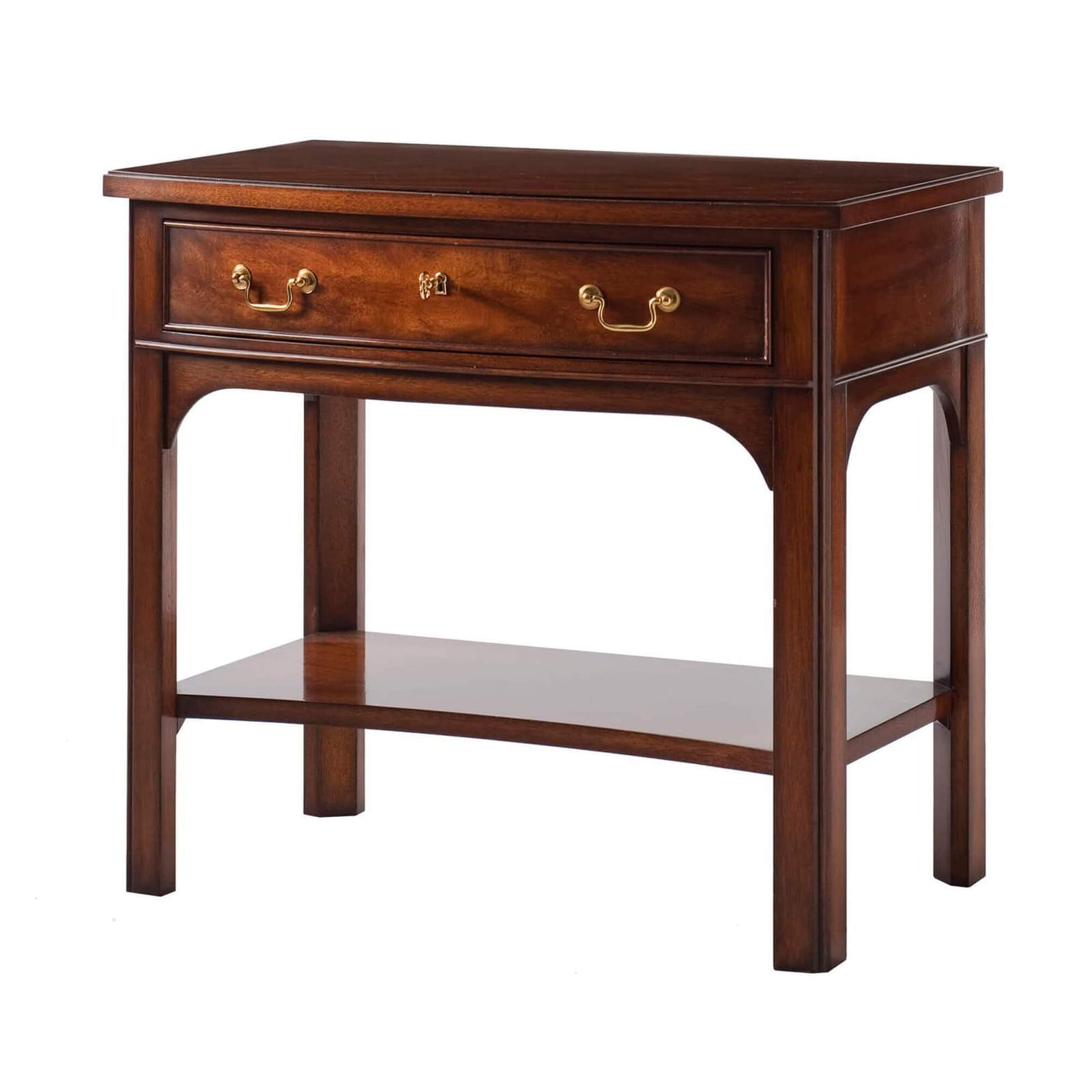 Georgian Bedside Table - English Georgian America