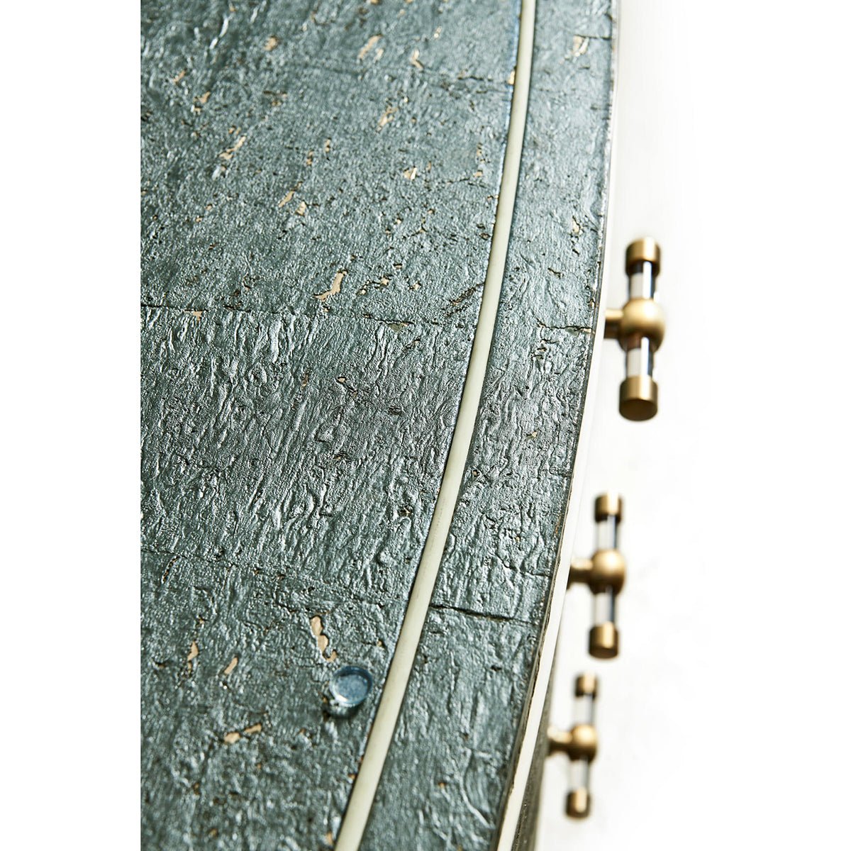 Georgian Bow Front Bedside Chest - English Georgian America