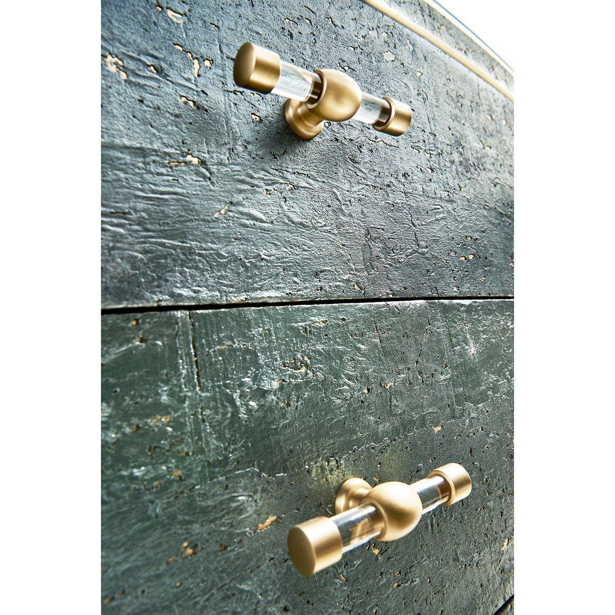 Georgian Bow Front Bedside Chest - English Georgian America