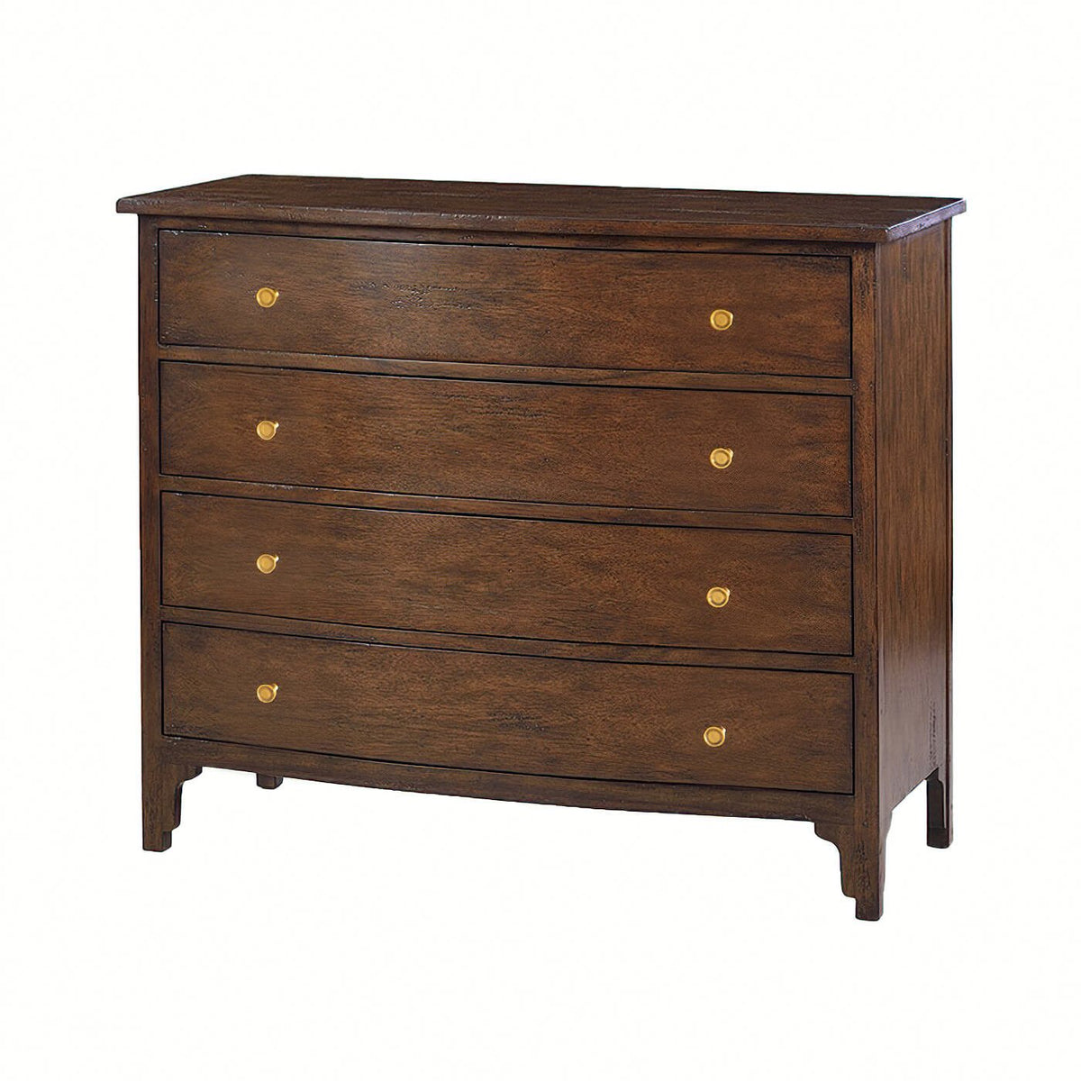 Georgian Bow Front Dresser - English Georgian America