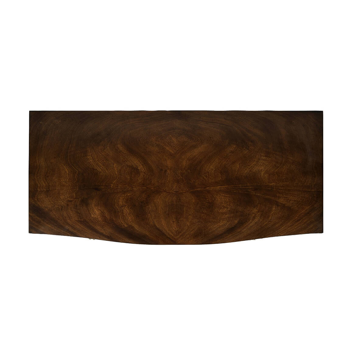 Georgian Bowfront Mahogany Chest - English Georgian America