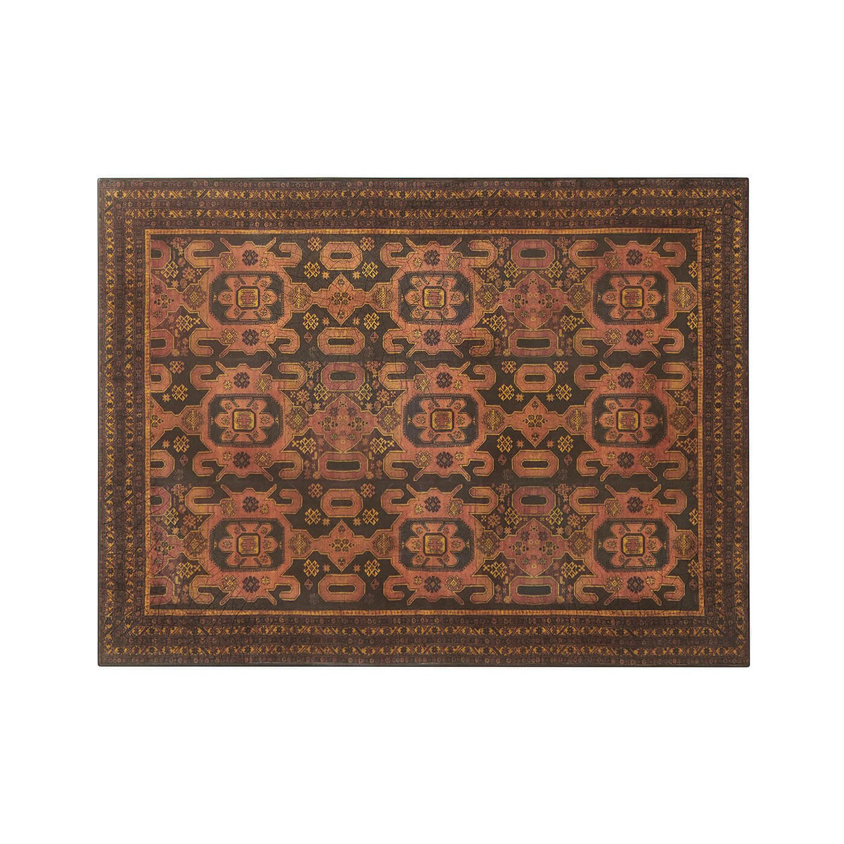 Georgian Decoupage End Table - English Georgian America