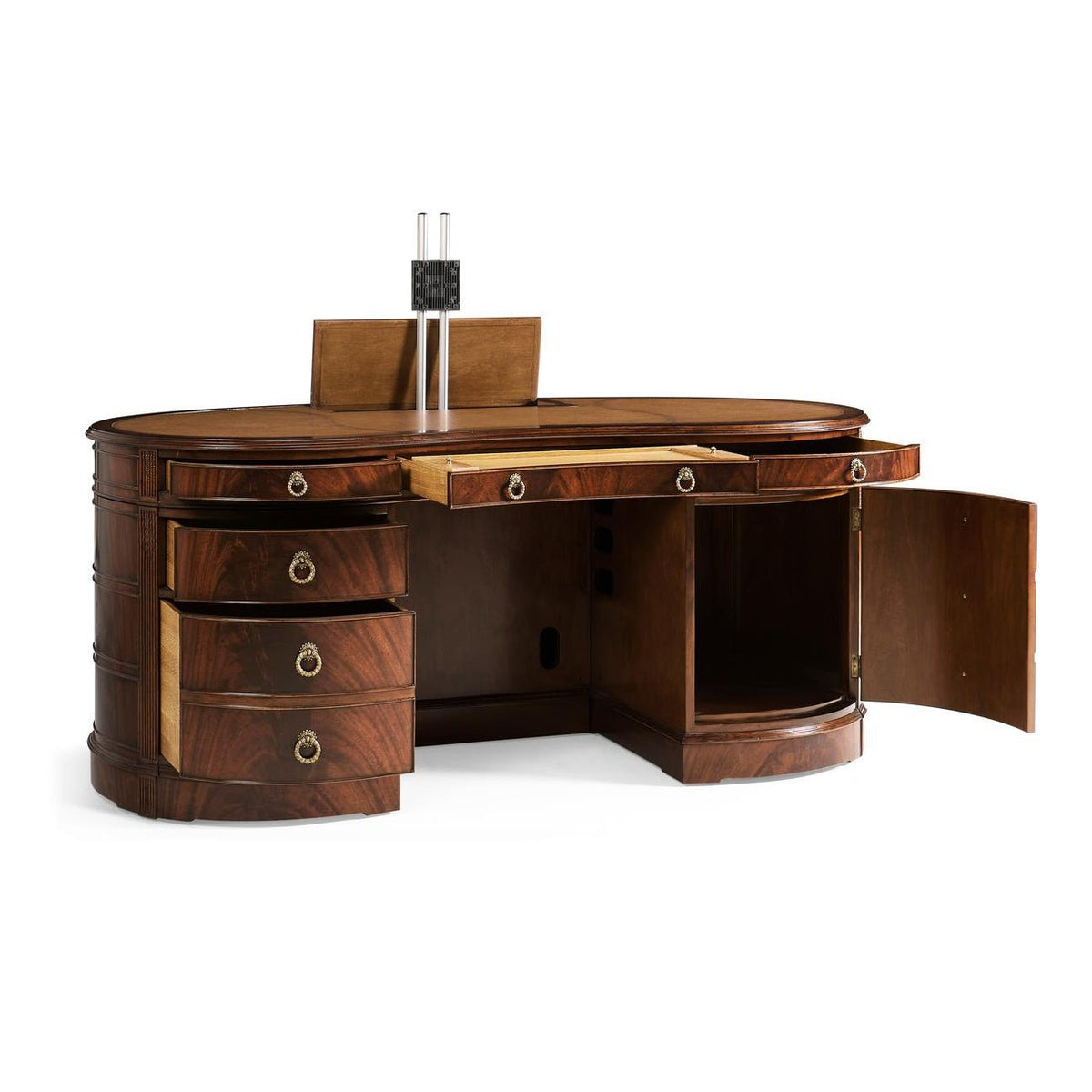 Georgian Kidney - Shaped Executive Desk - English Georgian America