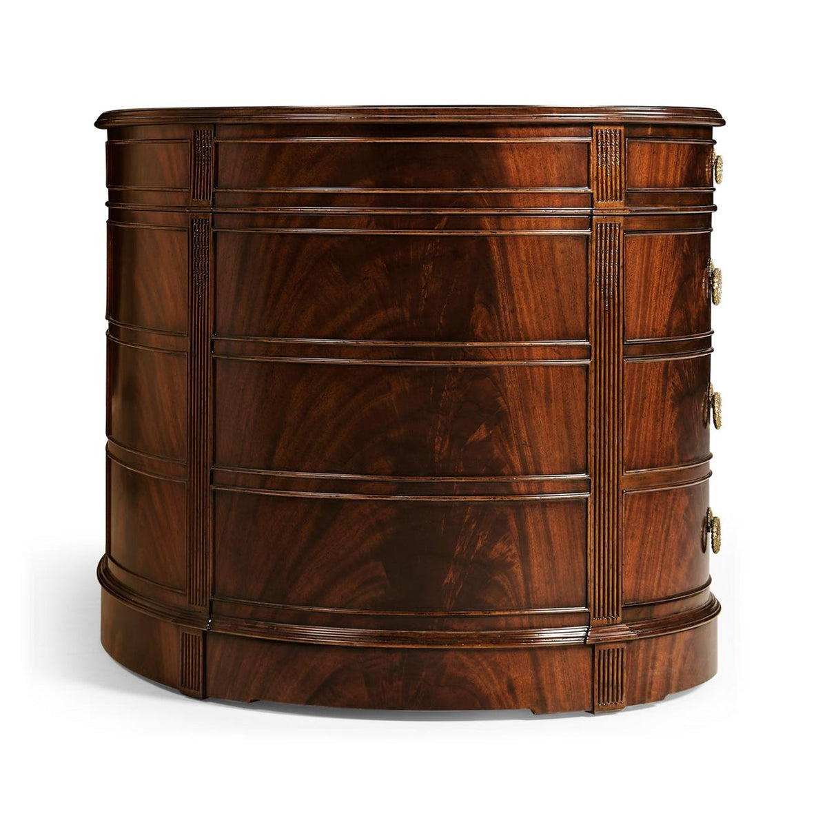 Georgian Kidney - Shaped Executive Desk - English Georgian America