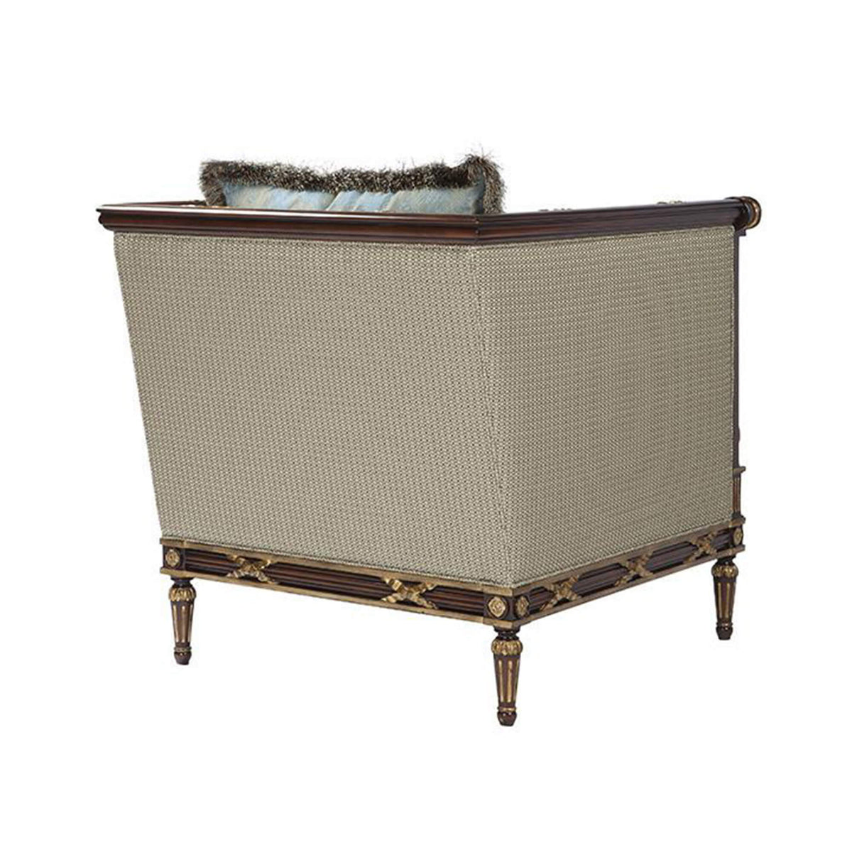 Georgian Mahogany Armchair - English Georgian America