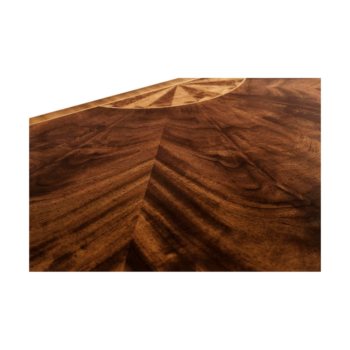 Georgian Mahogany Demilune Chest of Drawers - English Georgian America