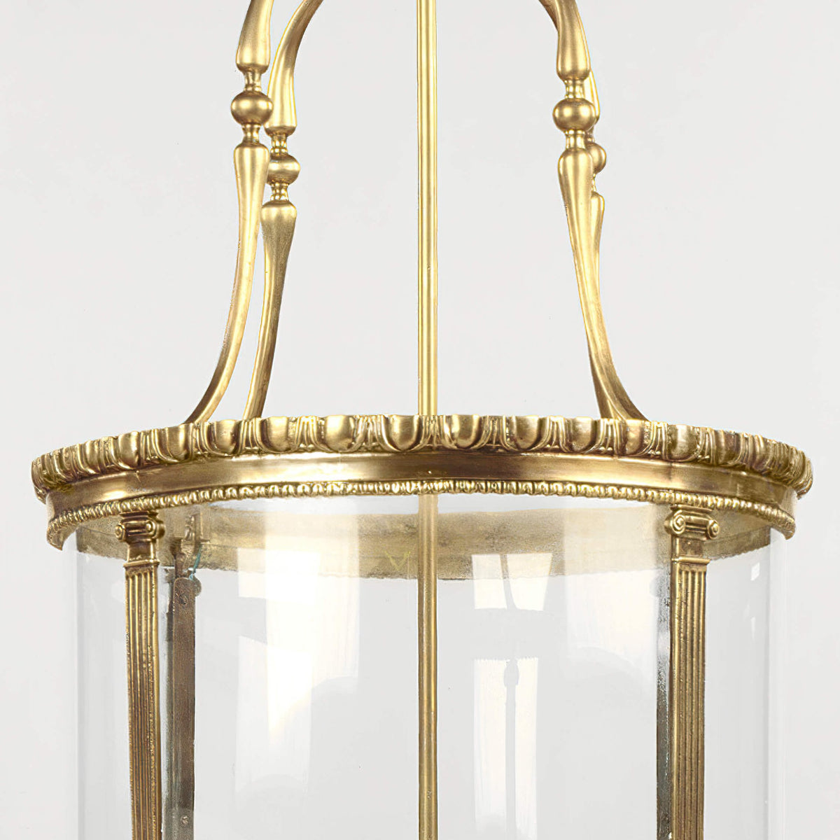 Georgian Round Hall Lantern - English Georgian America
