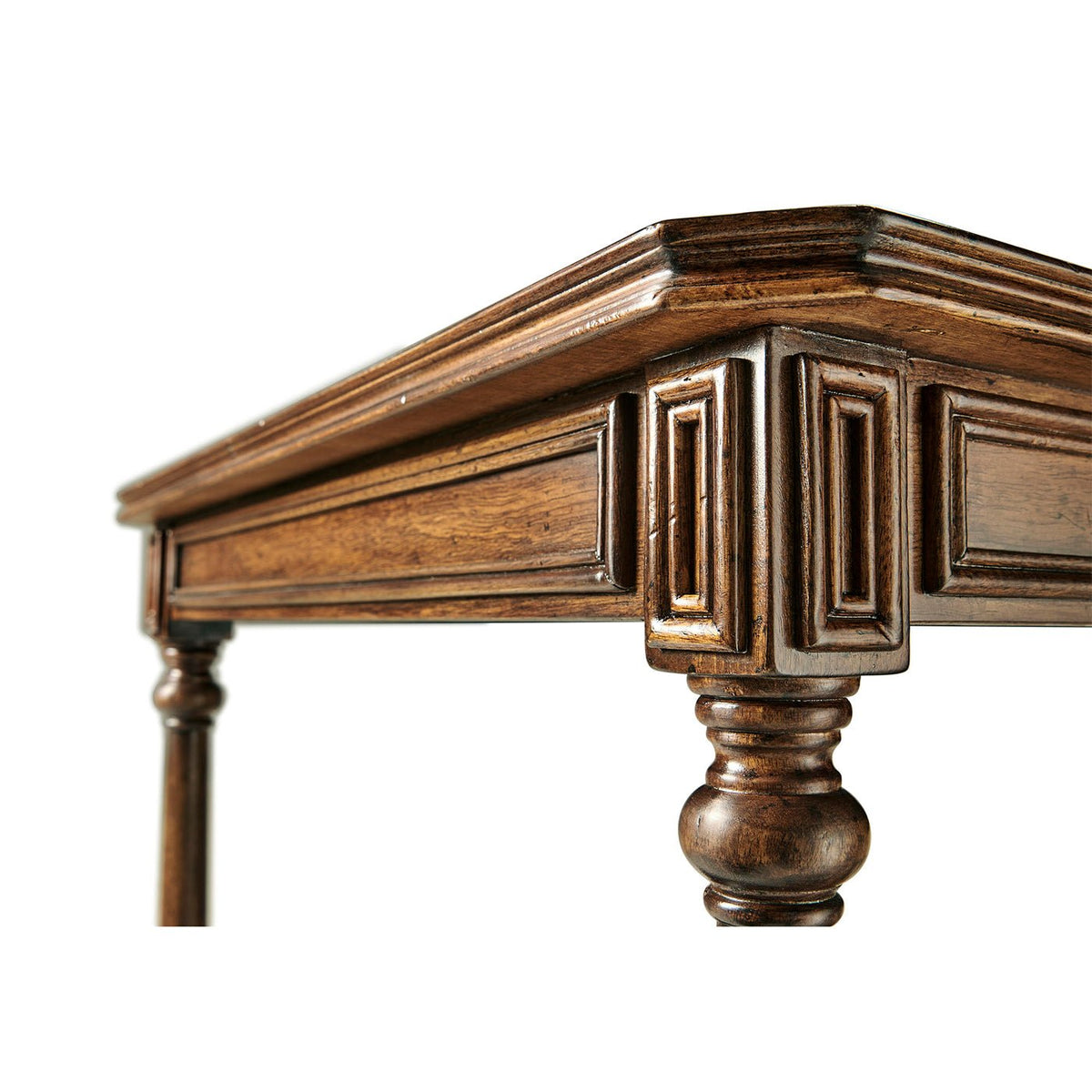 Georgian Walnut Side Table - English Georgian America