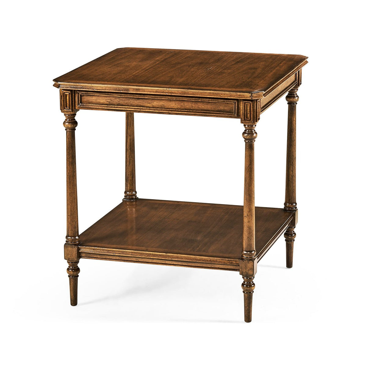 Georgian Walnut Side Table - English Georgian America