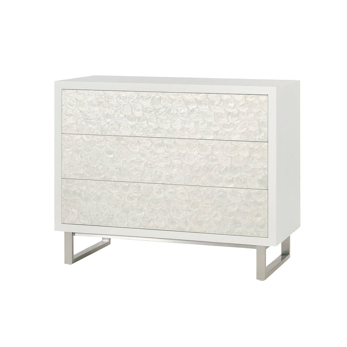 Glam Minimalist Chest of Drawers - English Georgian America