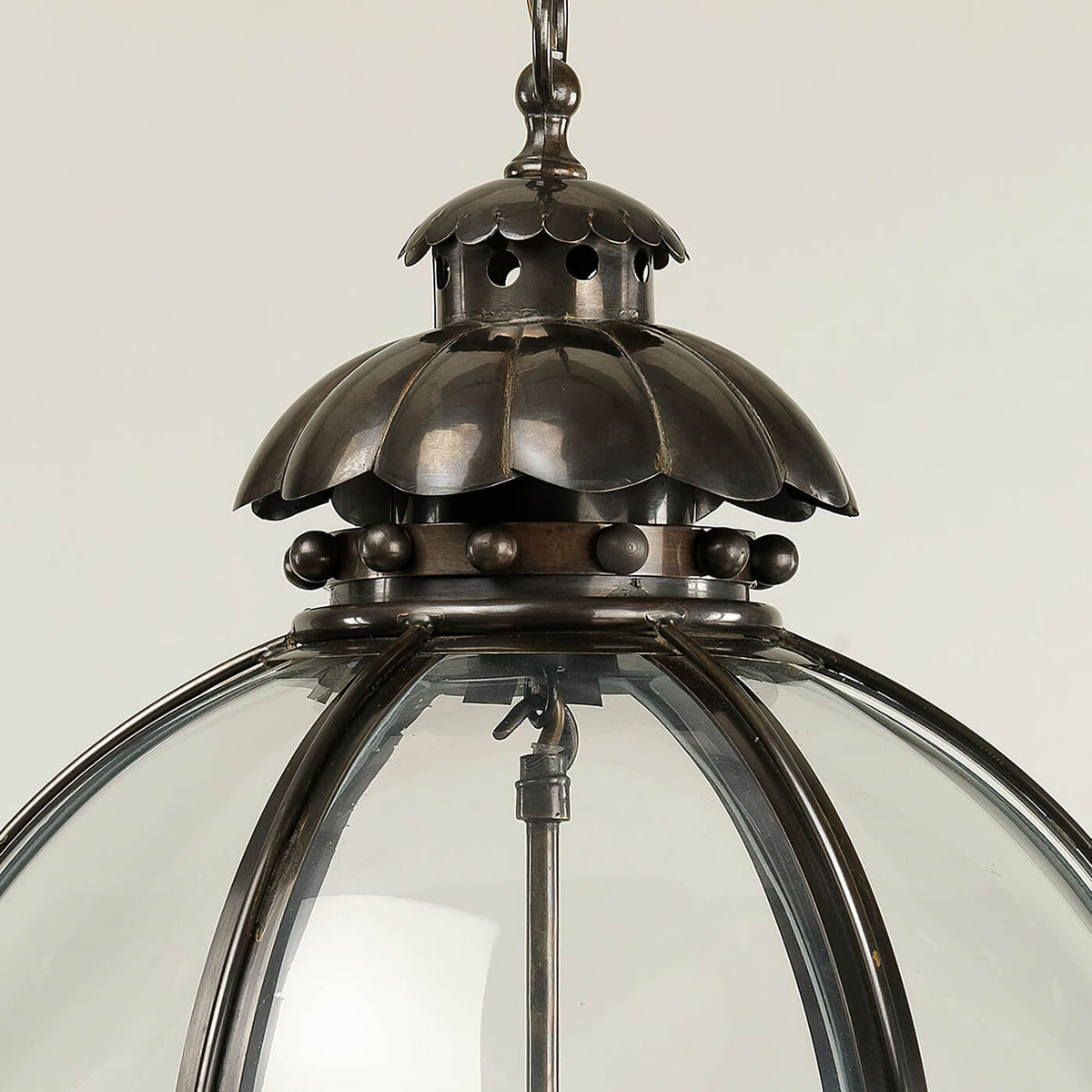 Globe Lantern - Bronze Finish - English Georgian America