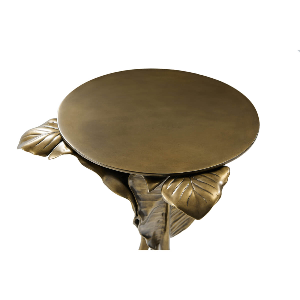 Gold Palmetto Accent Table - English Georgian America