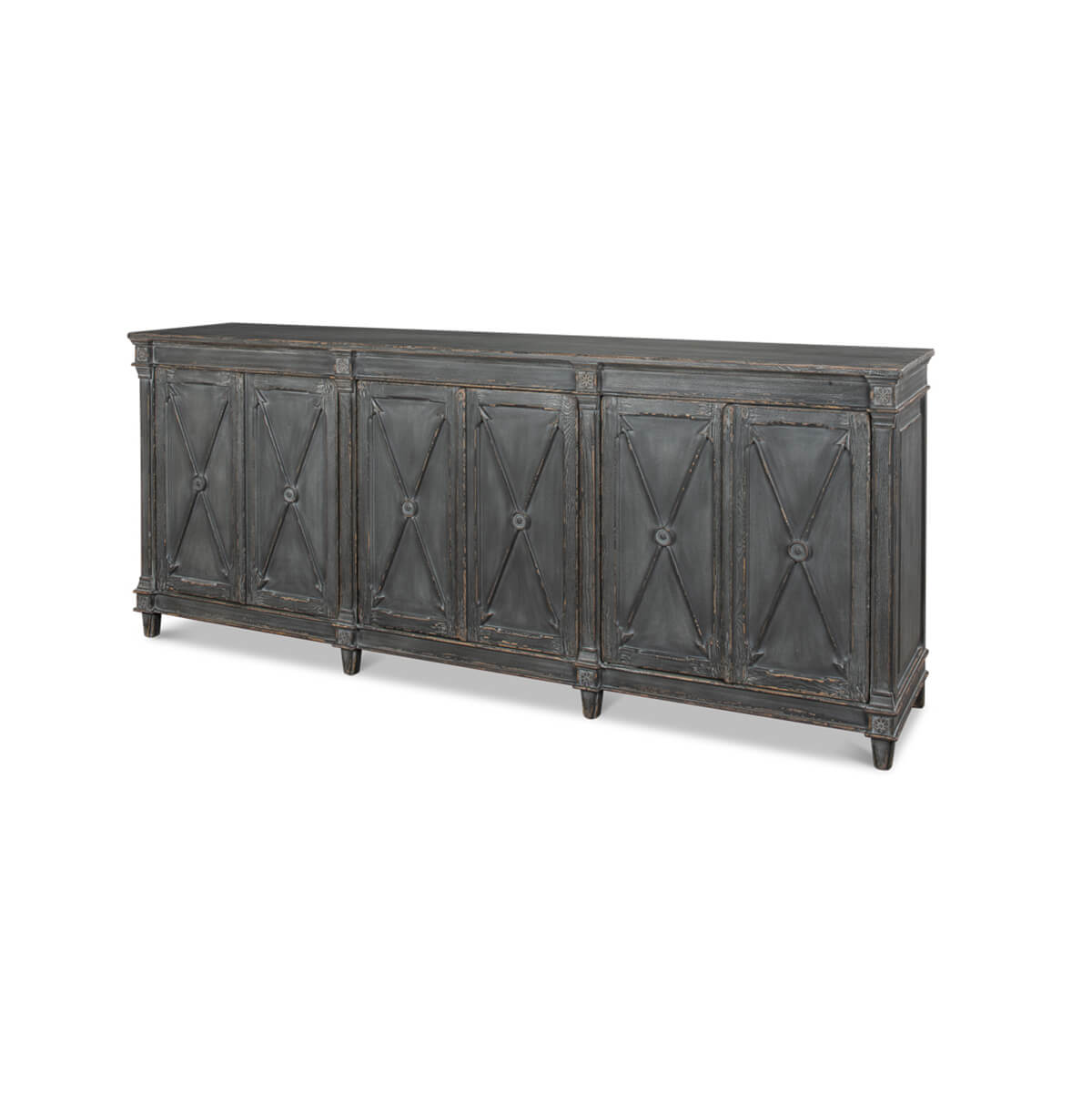 Gray French Directoire Buffet - English Georgian America