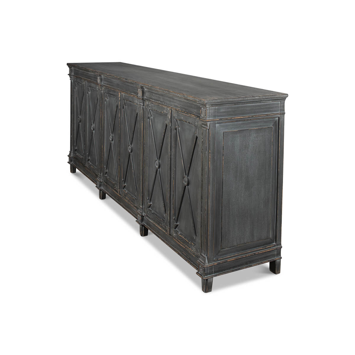 Gray French Directoire Buffet - English Georgian America