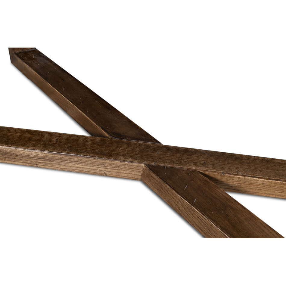 Gray Porcelain Modern Dining Table - English Georgian America