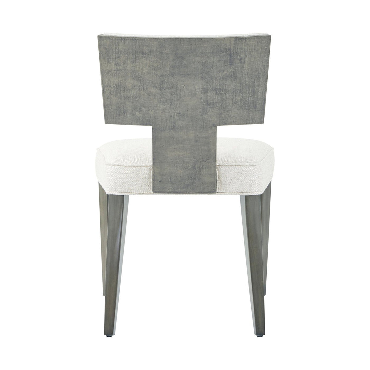 Grey Art Deco Style Dining Chair - English Georgian America