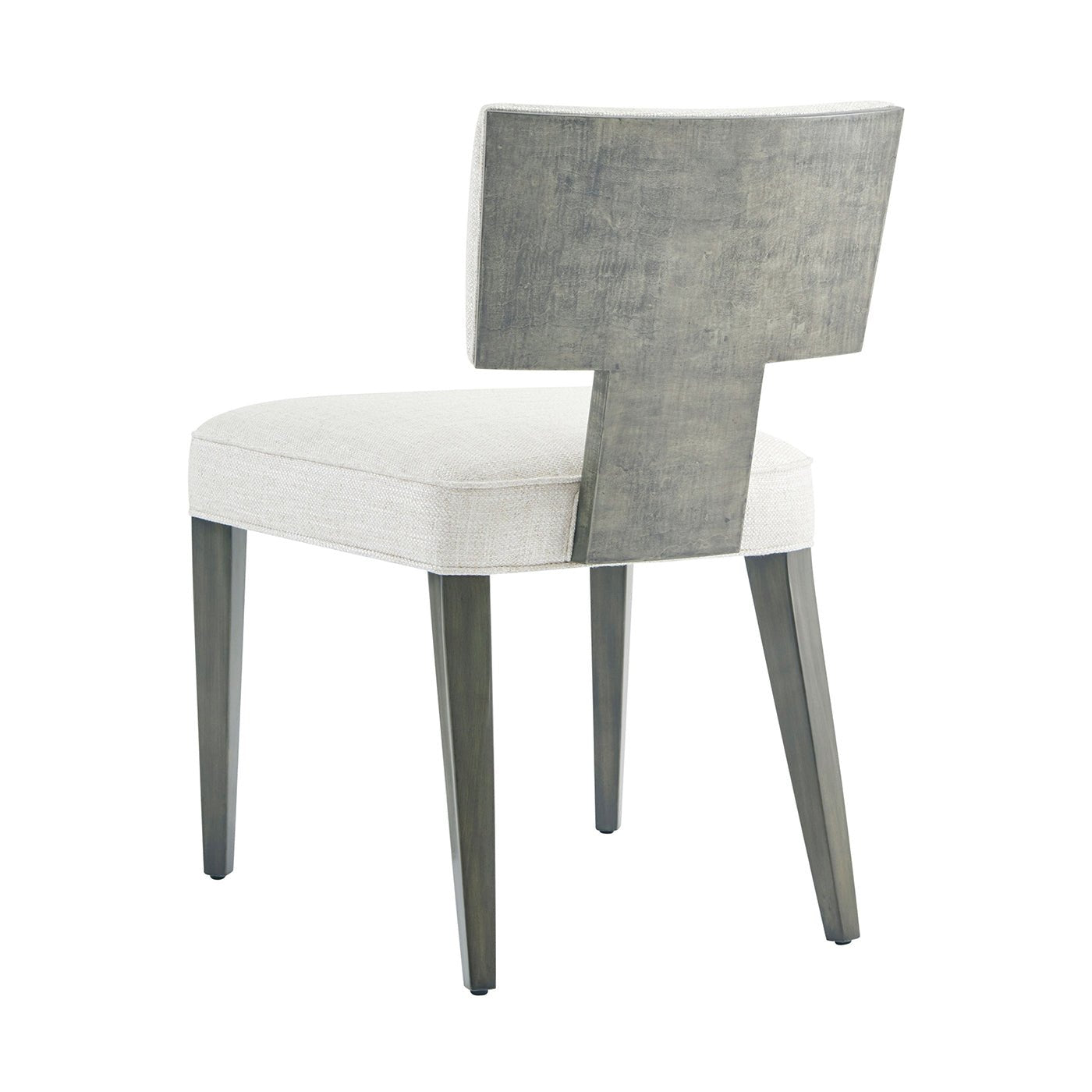 Grey Art Deco Style Dining Chair - English Georgian America