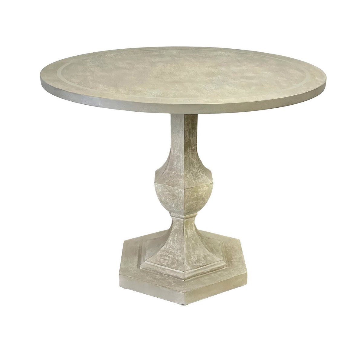 Grey Painted Neo Classic Center Table - English Georgian America