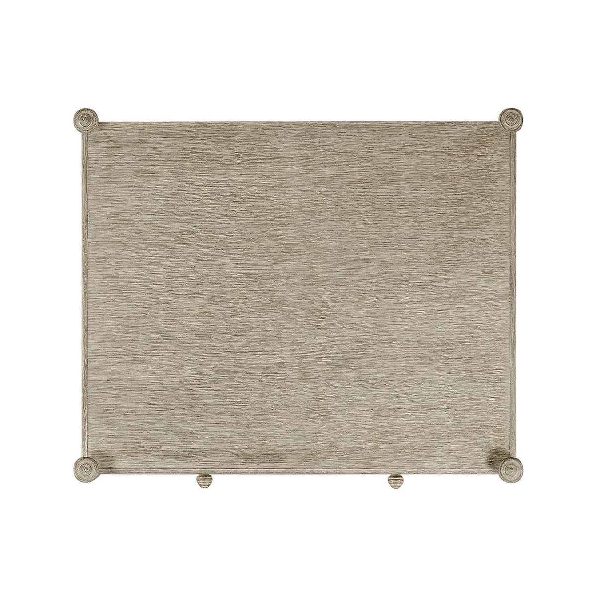 Greyed Oak Rustic Bedside Table - English Georgian America