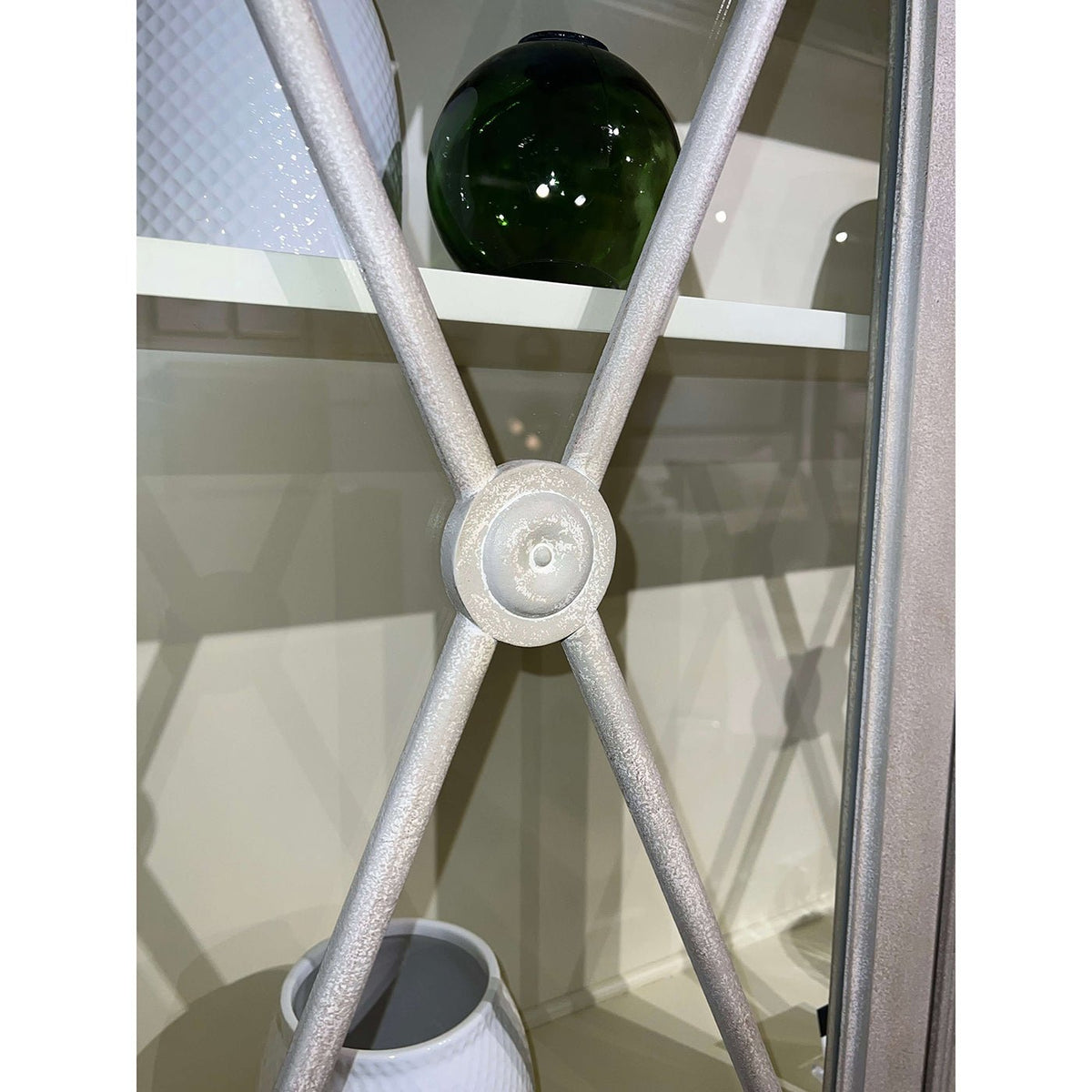 Gustavian Display Cabinet - English Georgian America