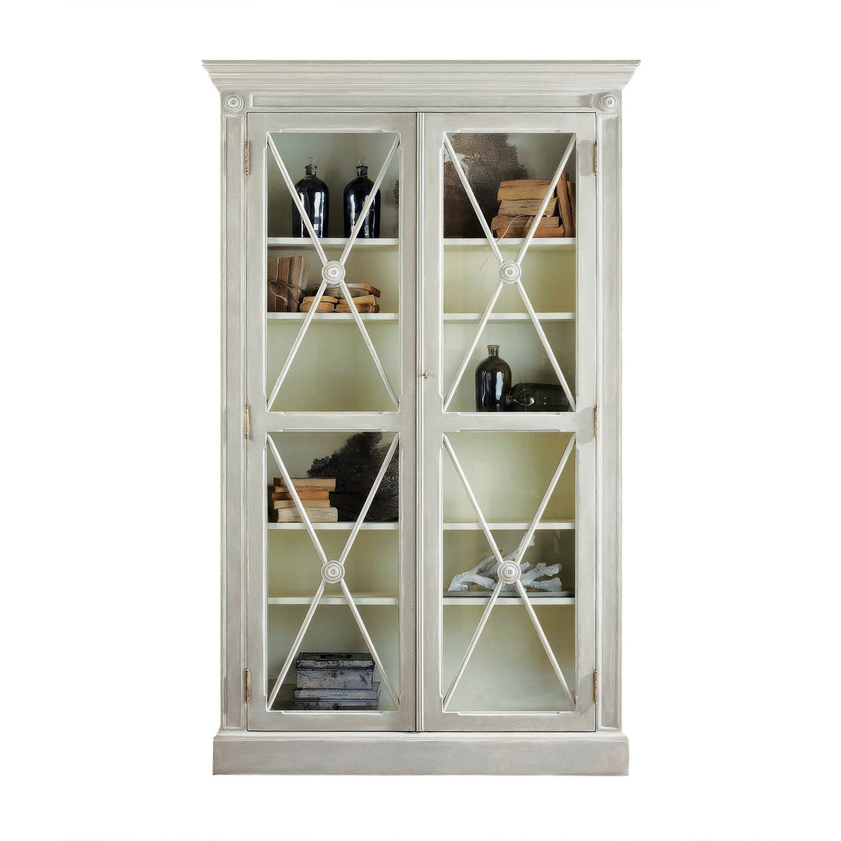 Gustavian Display Cabinet - English Georgian America