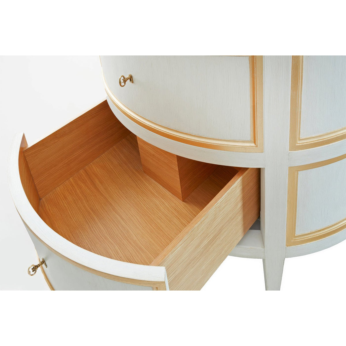 Gustavian White Painted Marble Top Vanity - English Georgian America