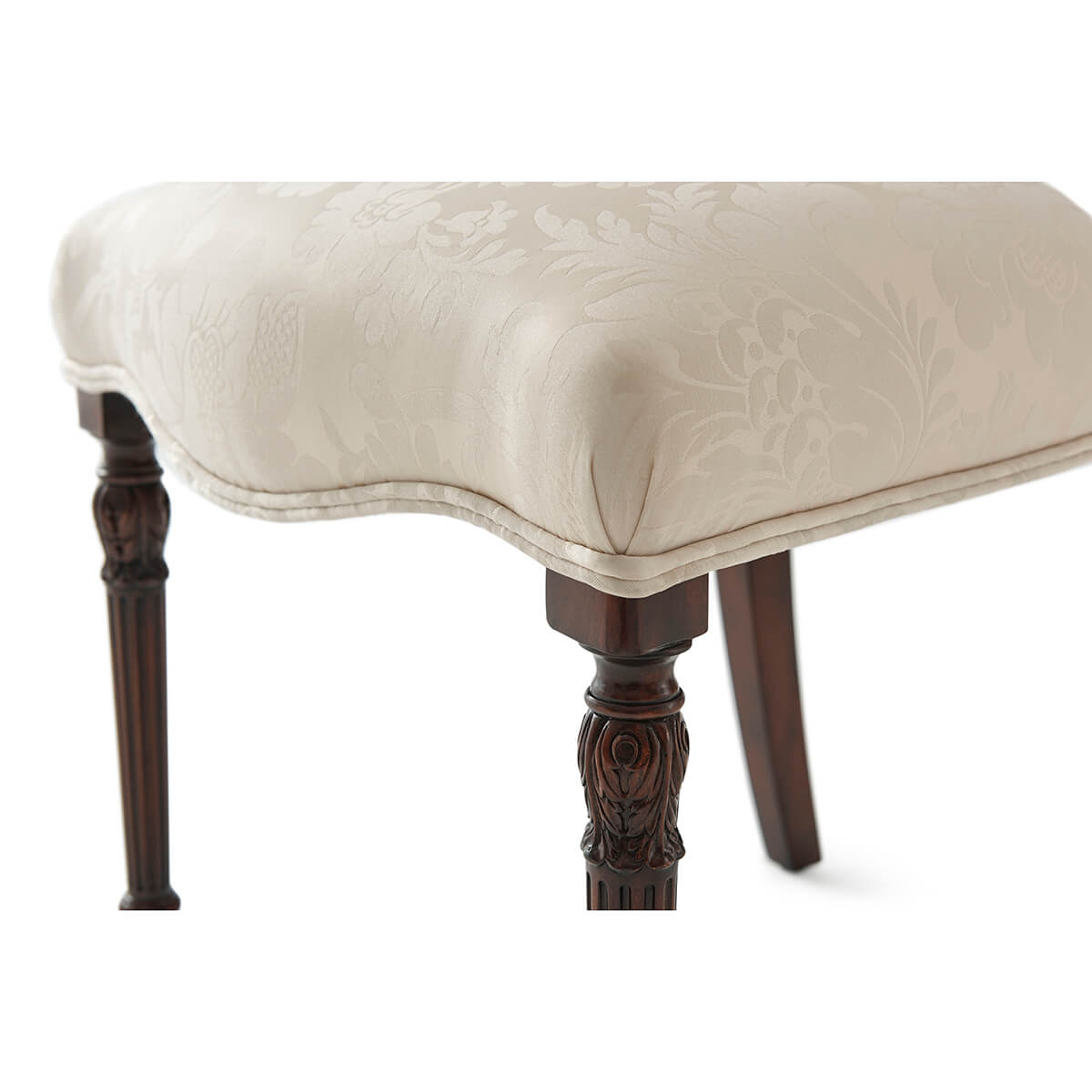 Hepplewhite Shield Back Dining Chair - English Georgian America