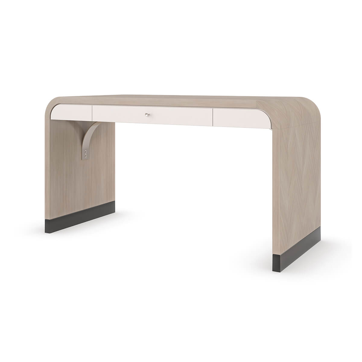 Herringbone Waterfall Desk - English Georgian America