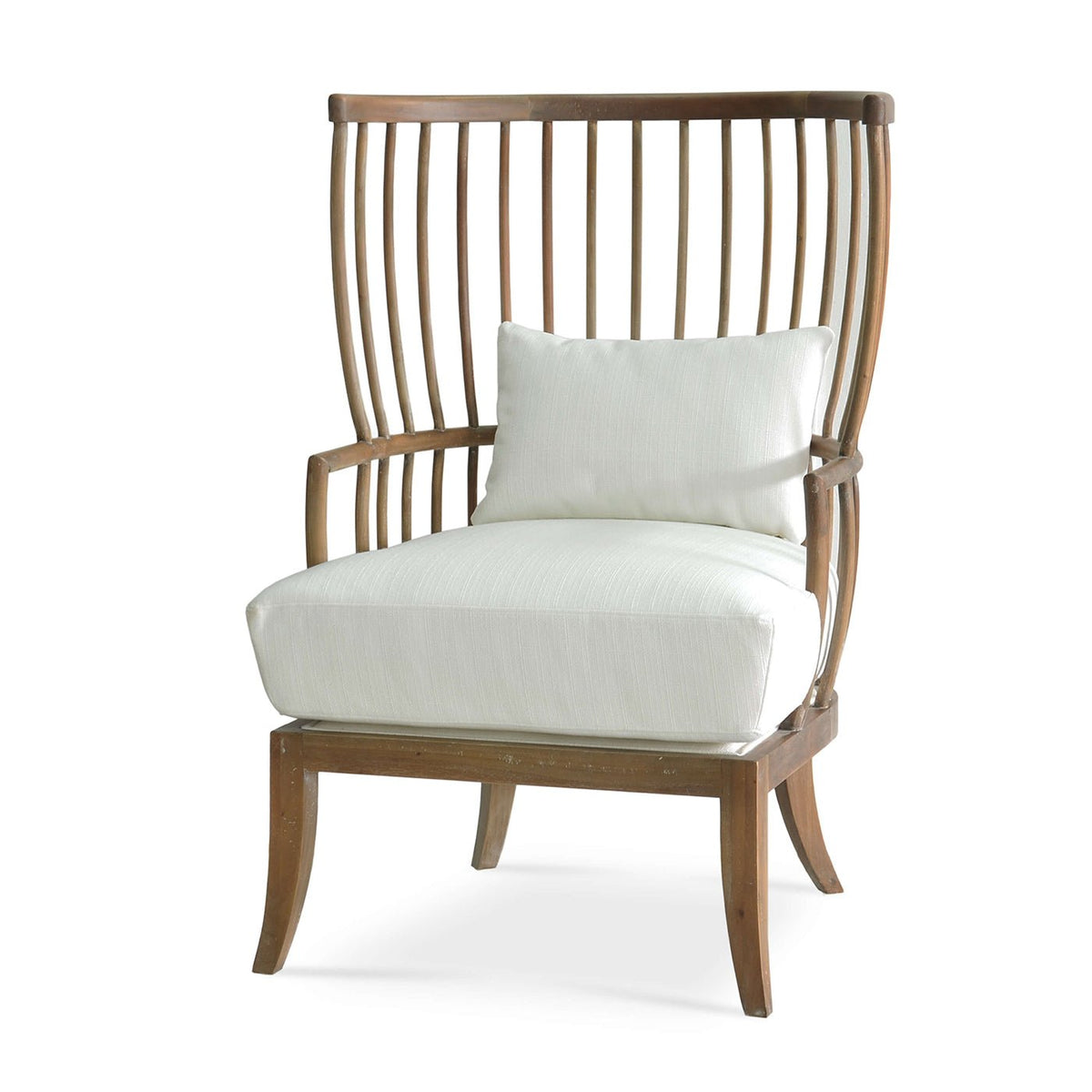 High Back Spindle Armchair - English Georgian America