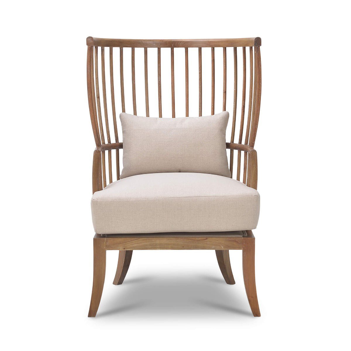 High Back Spindle Armchair - Custom - English Georgian America