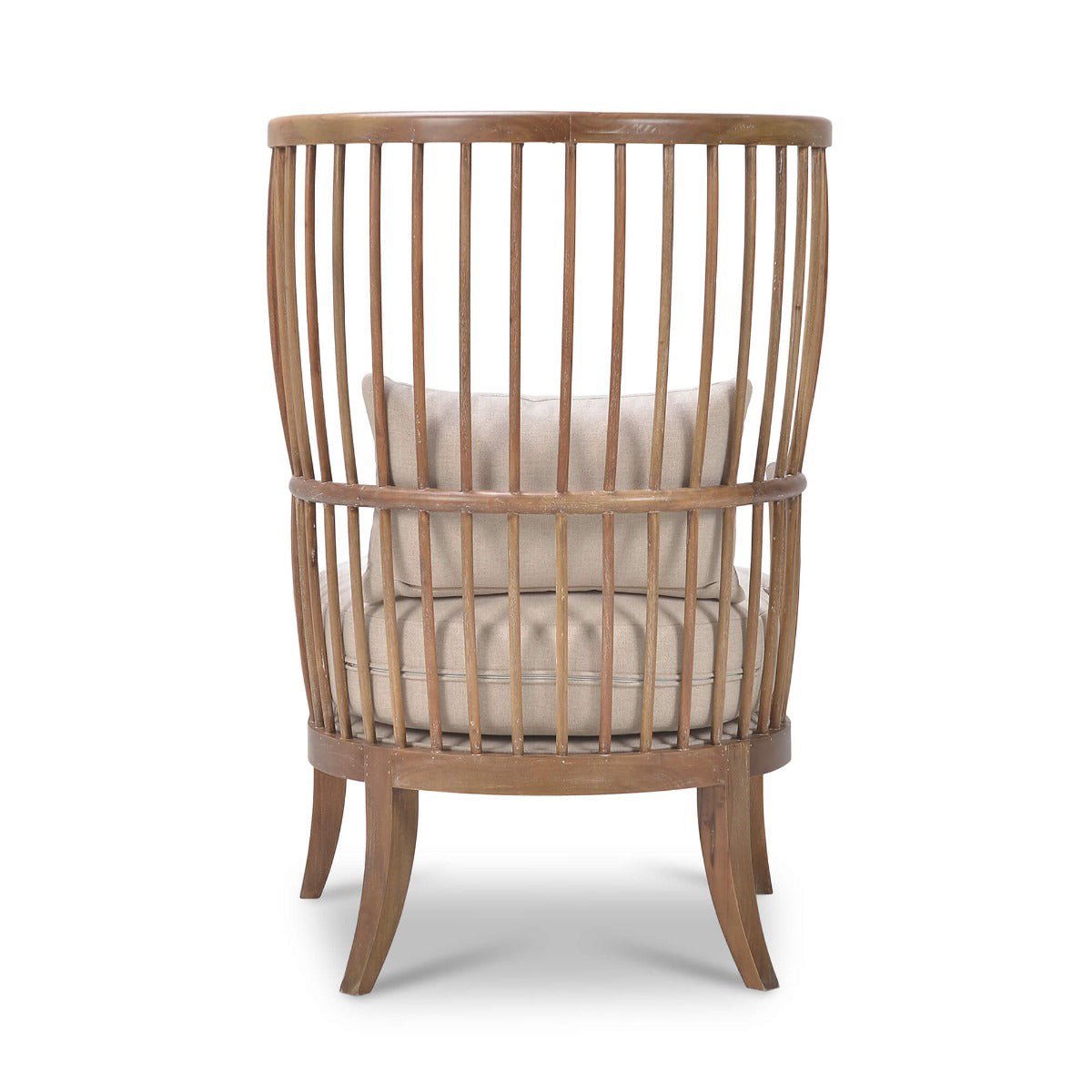 High Back Spindle Armchair - Custom - English Georgian America