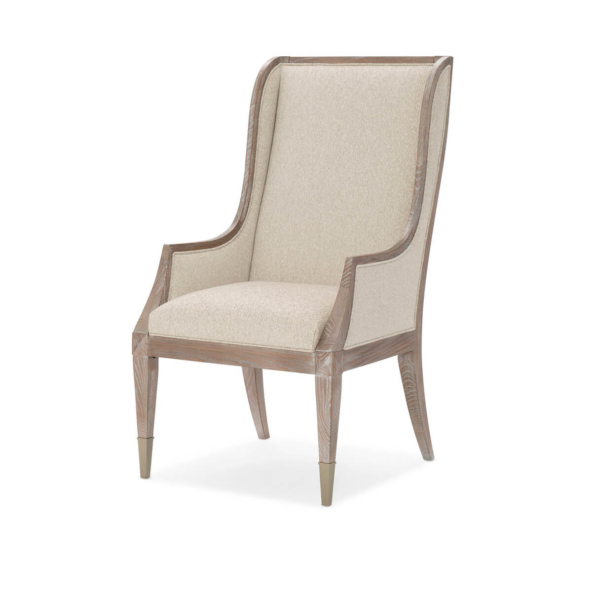 Highback Ash Modern Dining Armchair - English Georgian America