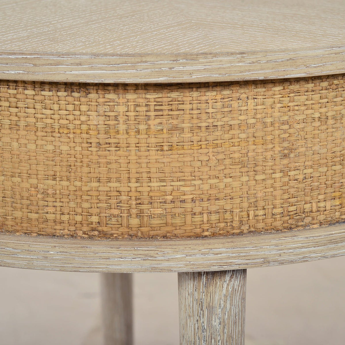 Himalaya Round Side Table - English Georgian America