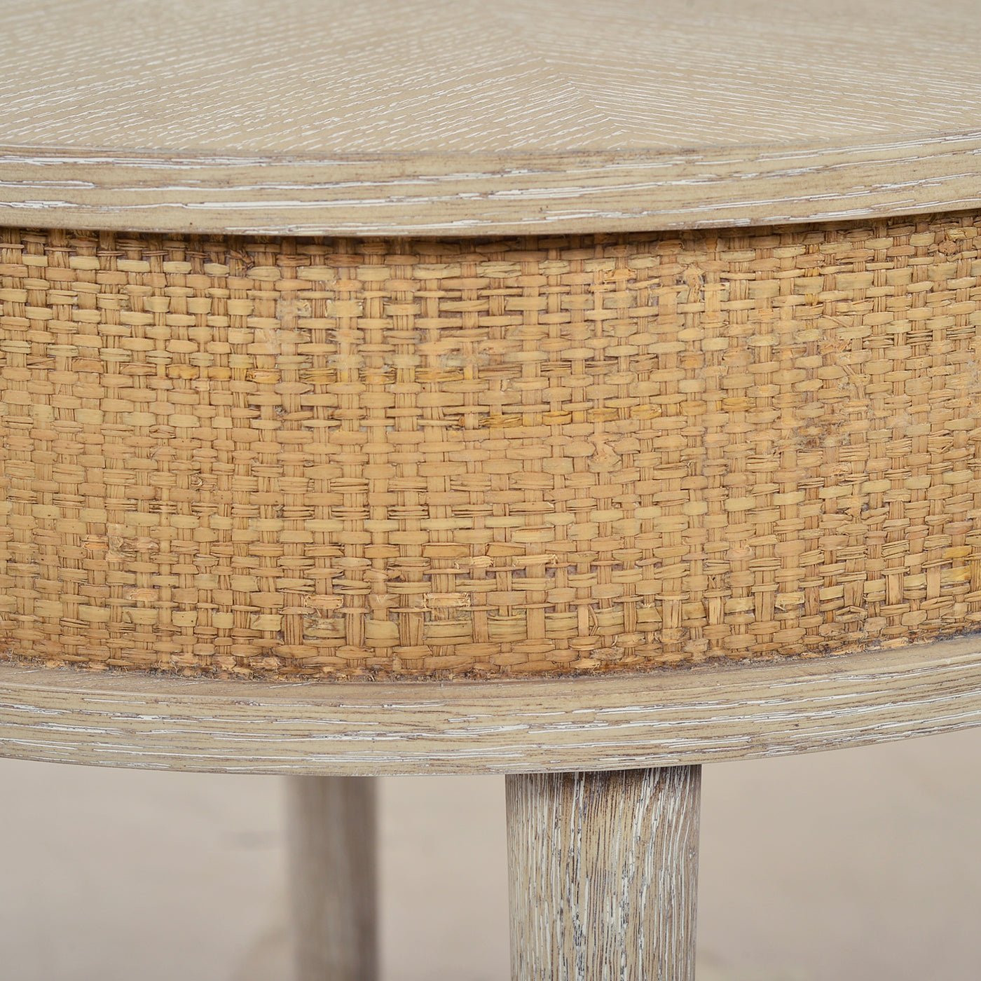 Himalaya Round Side Table - English Georgian America