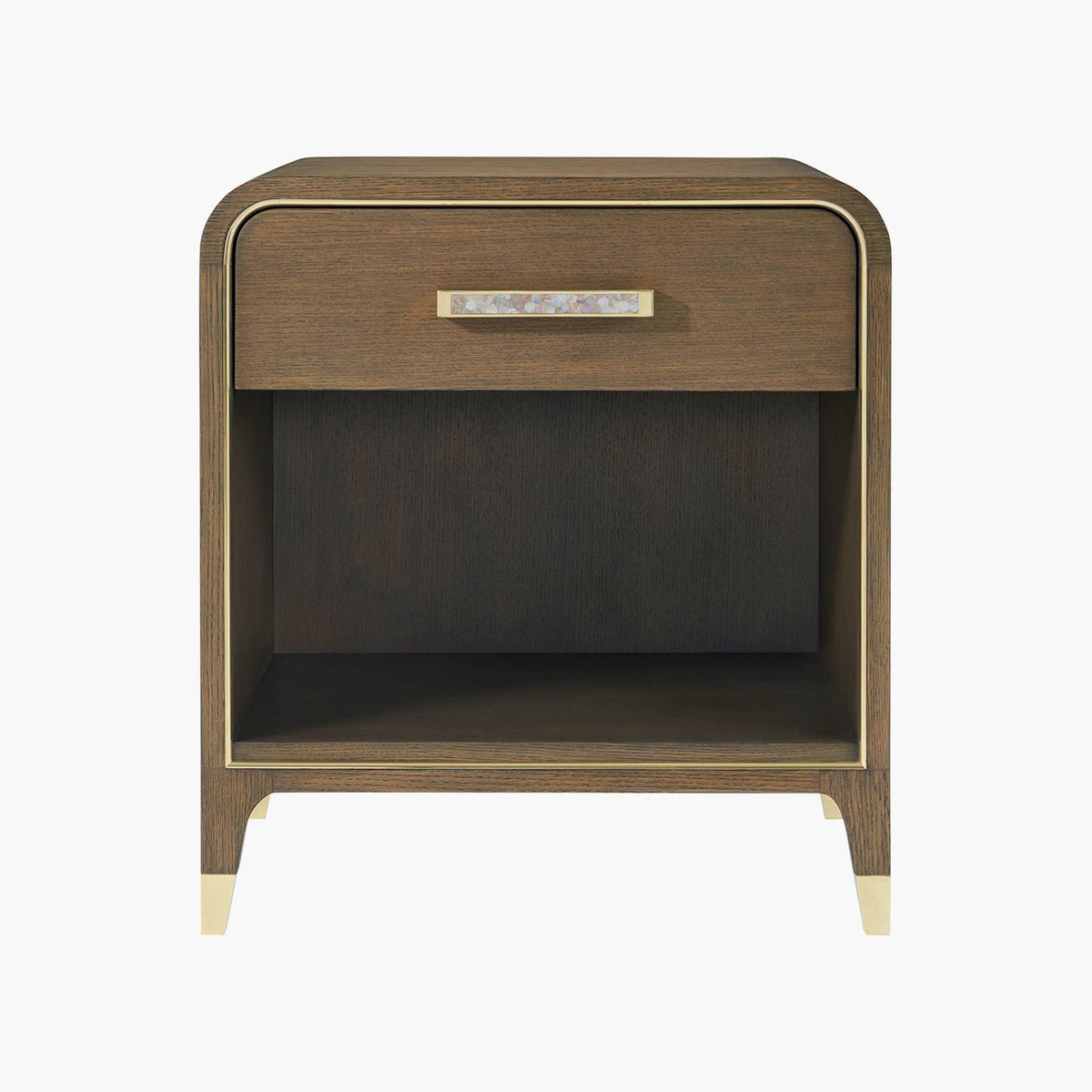 Hollywood Regency Bedside Table - English Georgian America