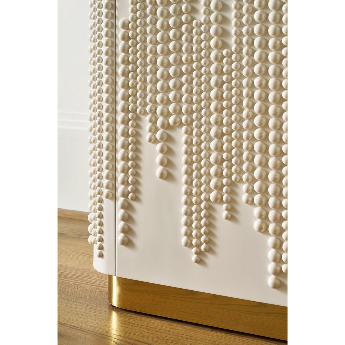 Hollywood Regency Glass Door Bookcase - English Georgian America