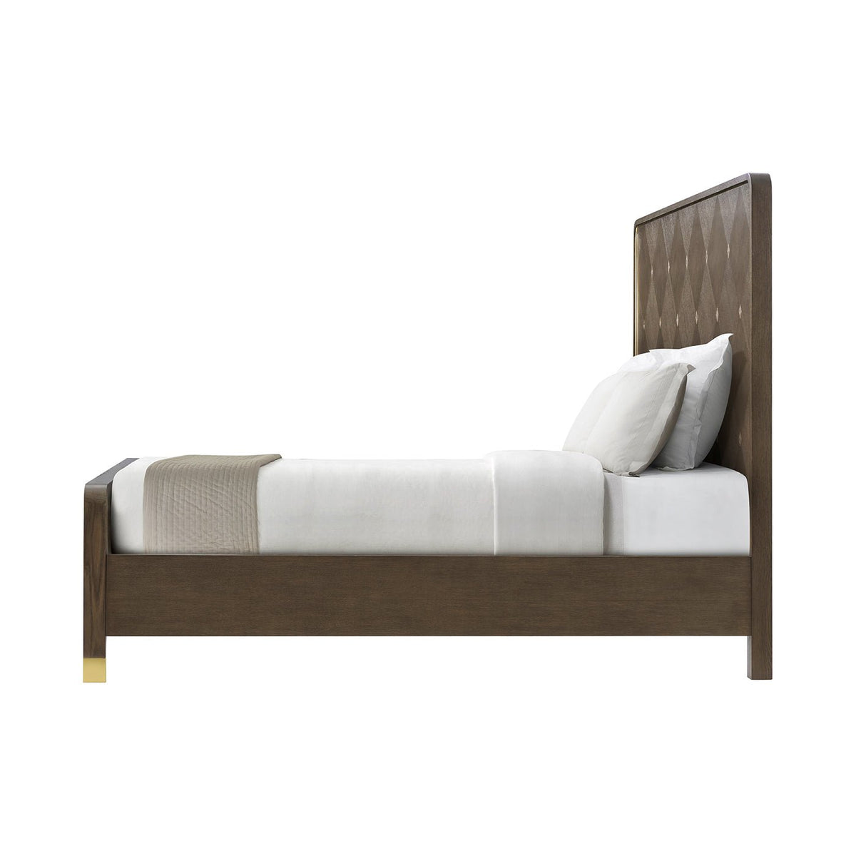 Hollywood Regency King Bed - English Georgian America