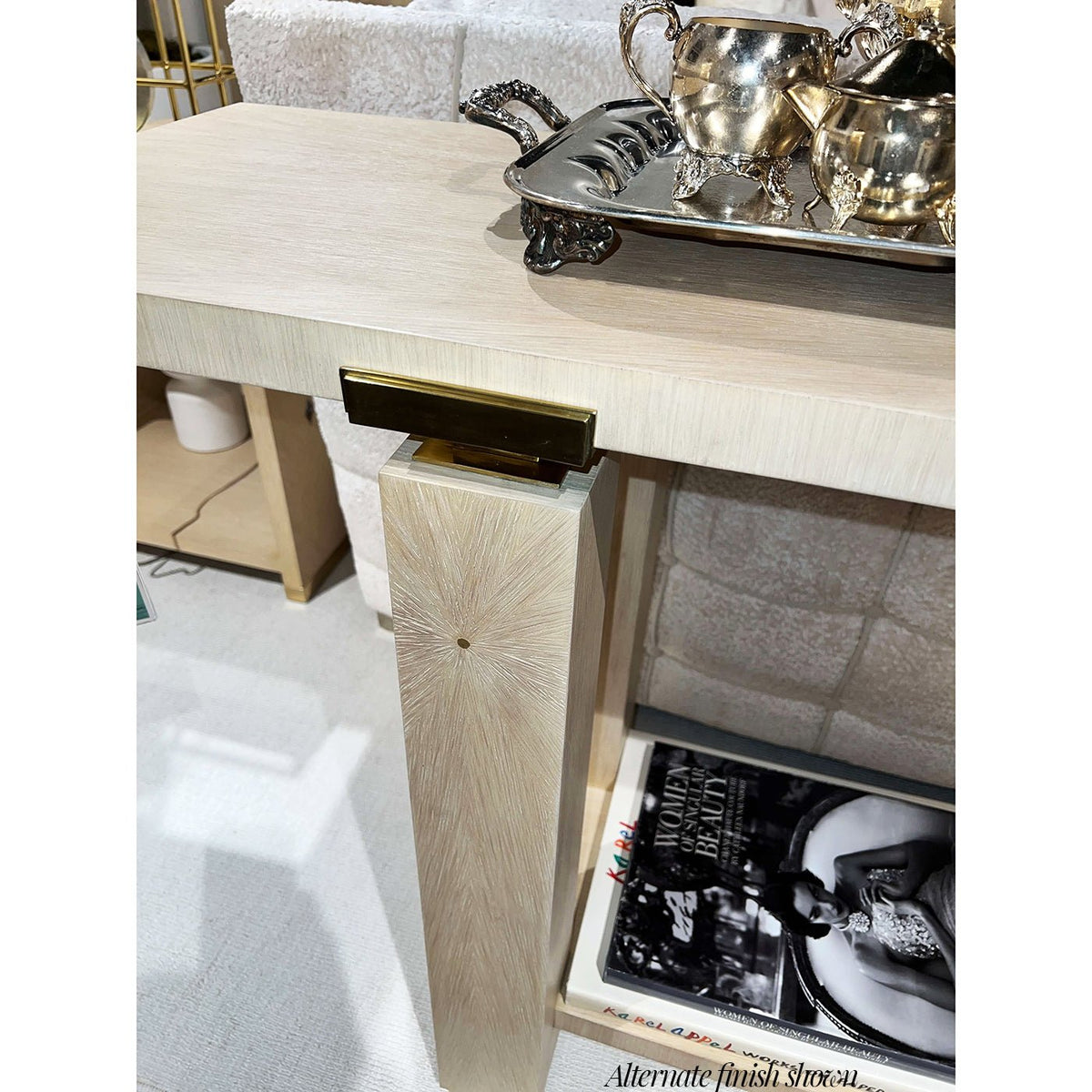 Hollywood Regency Minimalist Console - English Georgian America