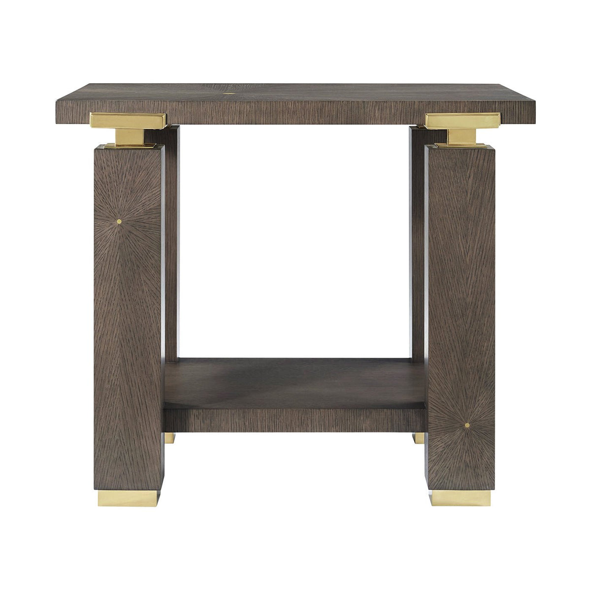 Hollywood Regency Minimalist End Table - English Georgian America