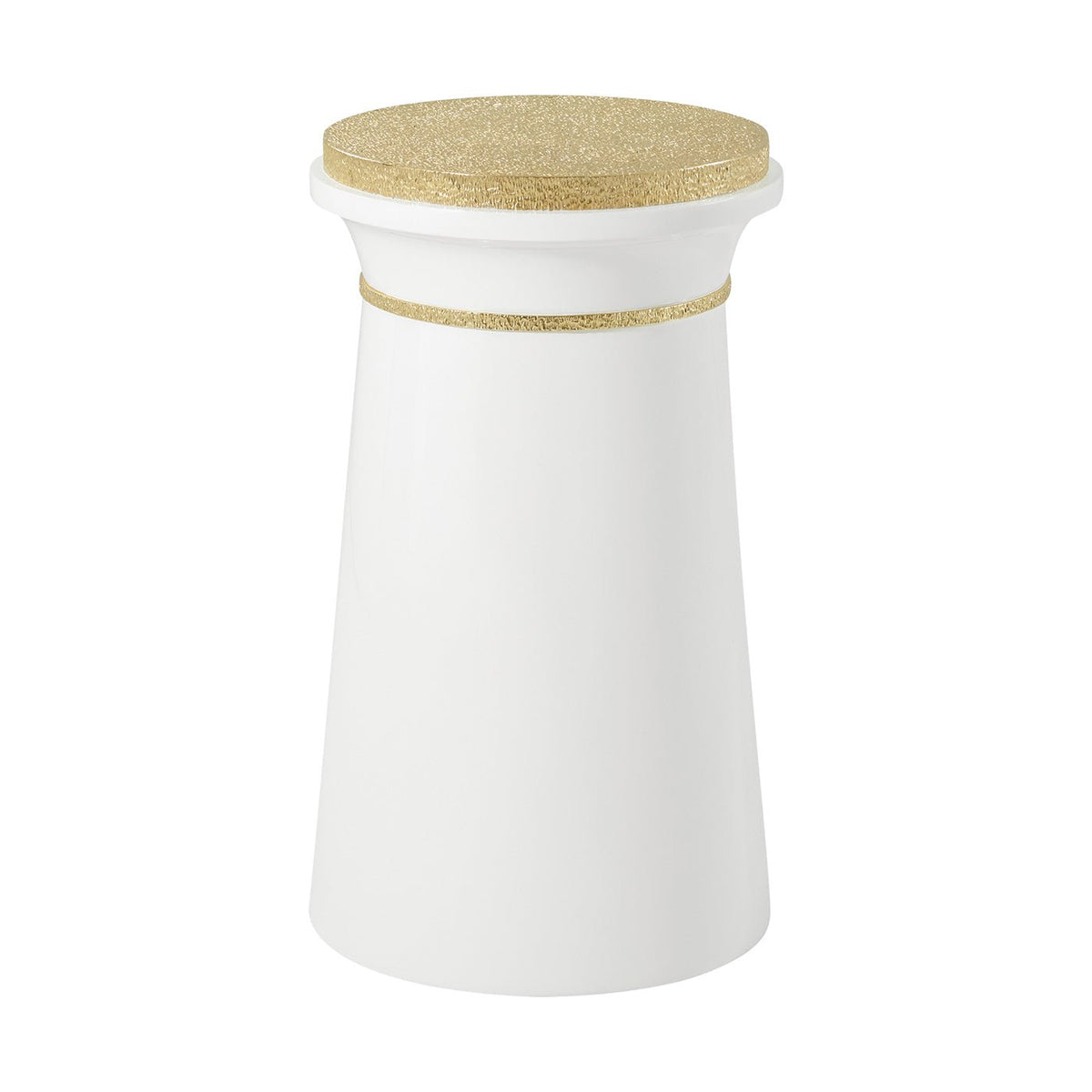 Hollywood Regency Round Accent Table - English Georgian America