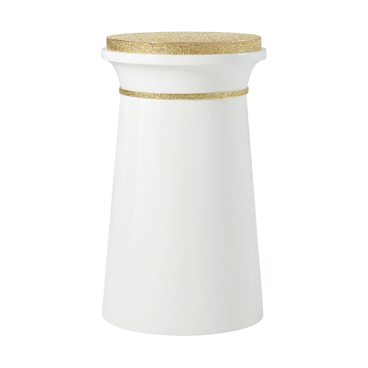 Hollywood Regency Round Accent Table - English Georgian America