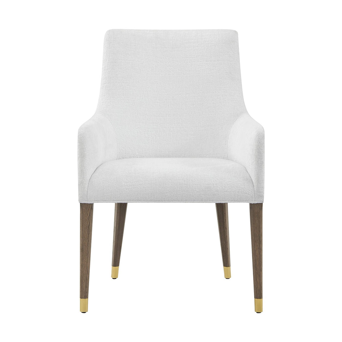 Hollywood Regency Upholstered Armchair - English Georgian America