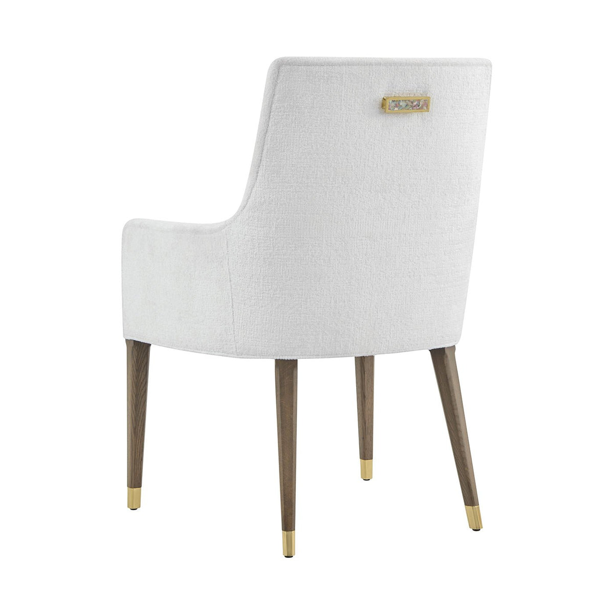 Hollywood Regency Upholstered Armchair - English Georgian America