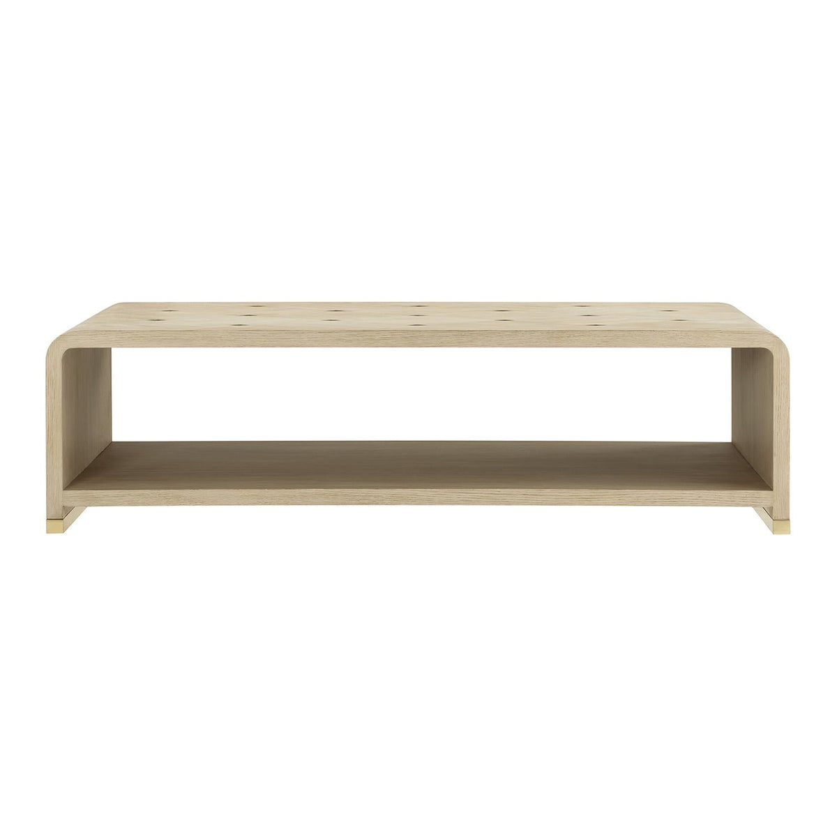 Hollywood Regency Waterfall Coffee Table - English Georgian America