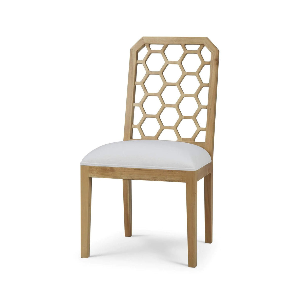 Honeycomb Back Mahogany Dining Chair - English Georgian America