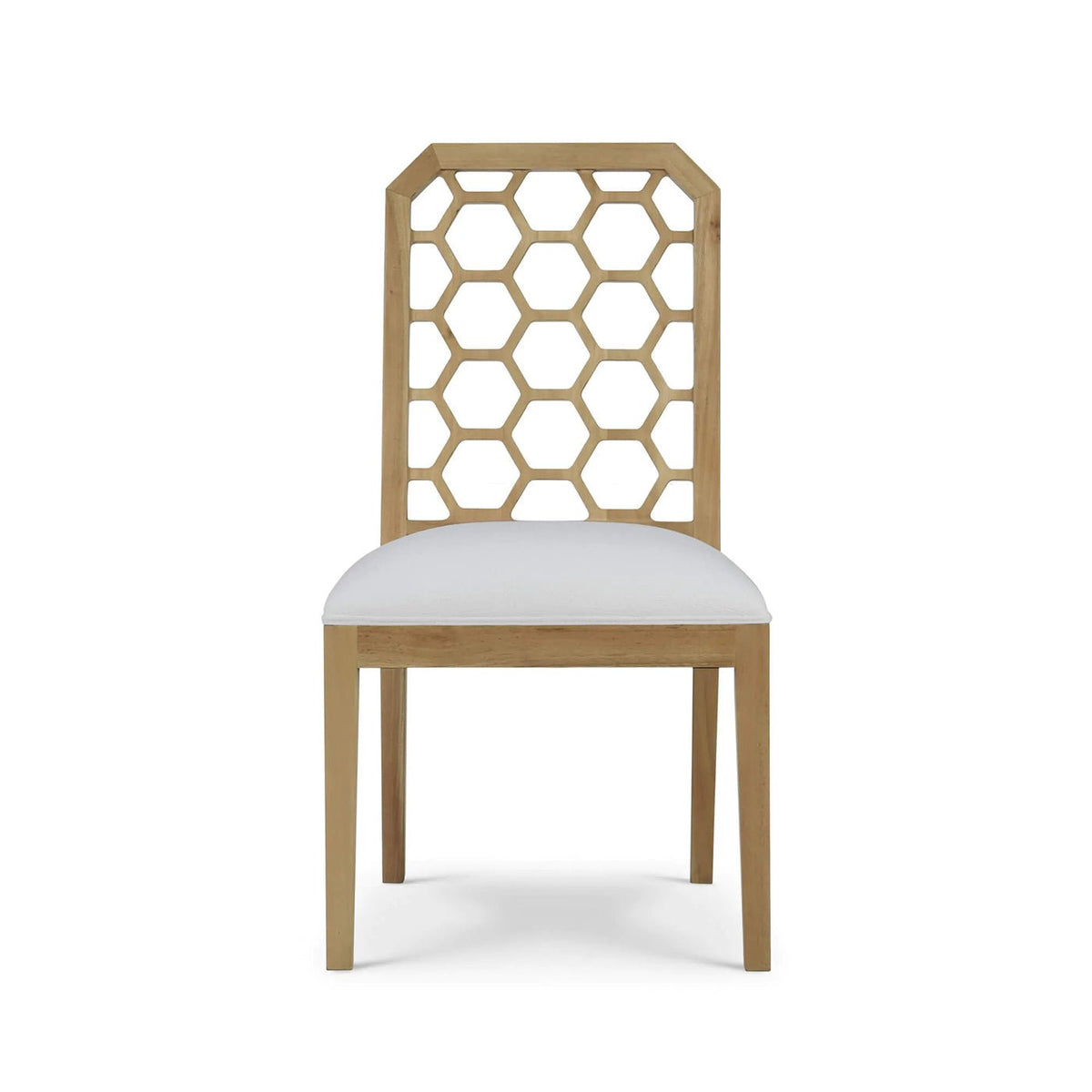 Honeycomb Back Mahogany Dining Chair - English Georgian America