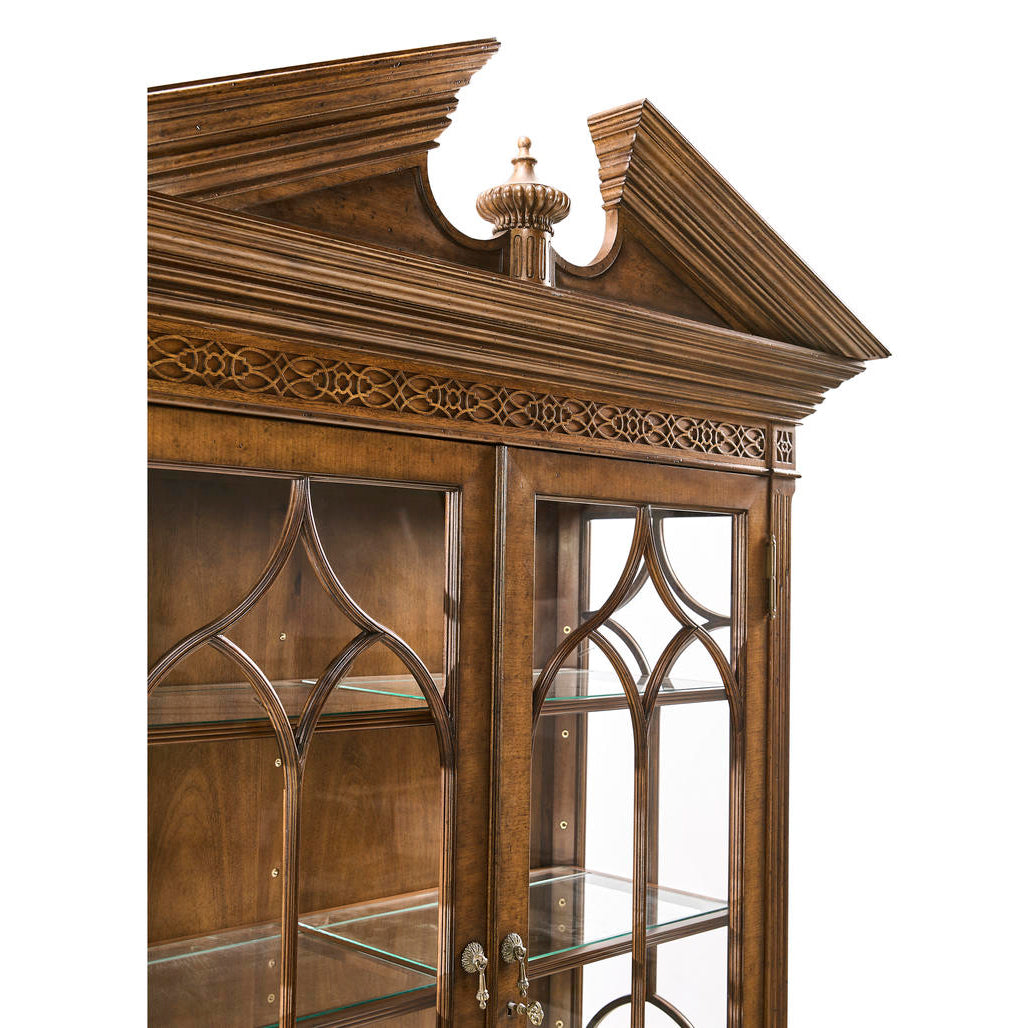 George II Walnut Bookcase