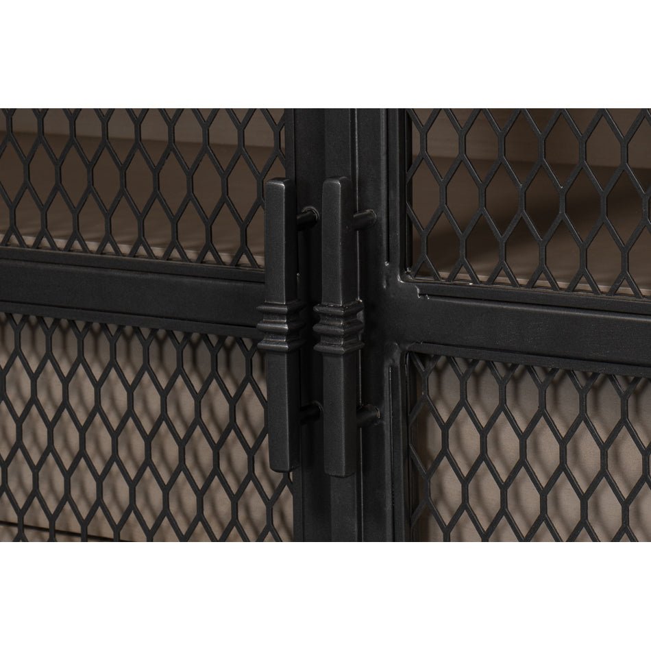 Industrial Bar Cabinet - English Georgian America