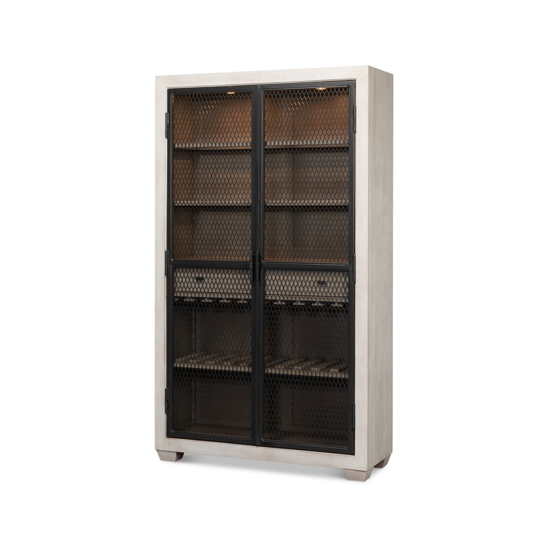 Industrial Bar Cabinet - English Georgian America