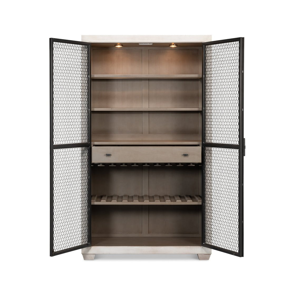 Industrial Bar Cabinet - English Georgian America